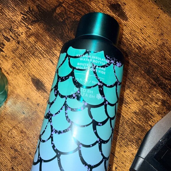Starbucks Mermaid Venti Tumbler & Water Bottle - NEW - Picture 4 of 5
